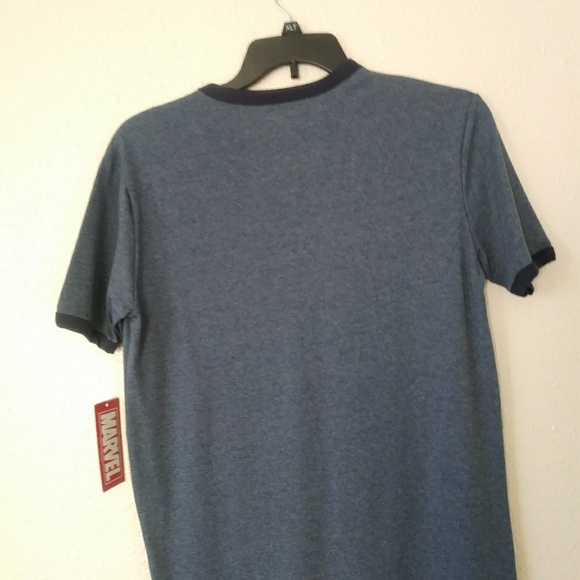 Marvel Blue Characters Avengers Graphic T-shirt - Picture 6 of 8